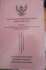 PERKAL APBKal Kalurahan Karangawen Tahun 2022-2027